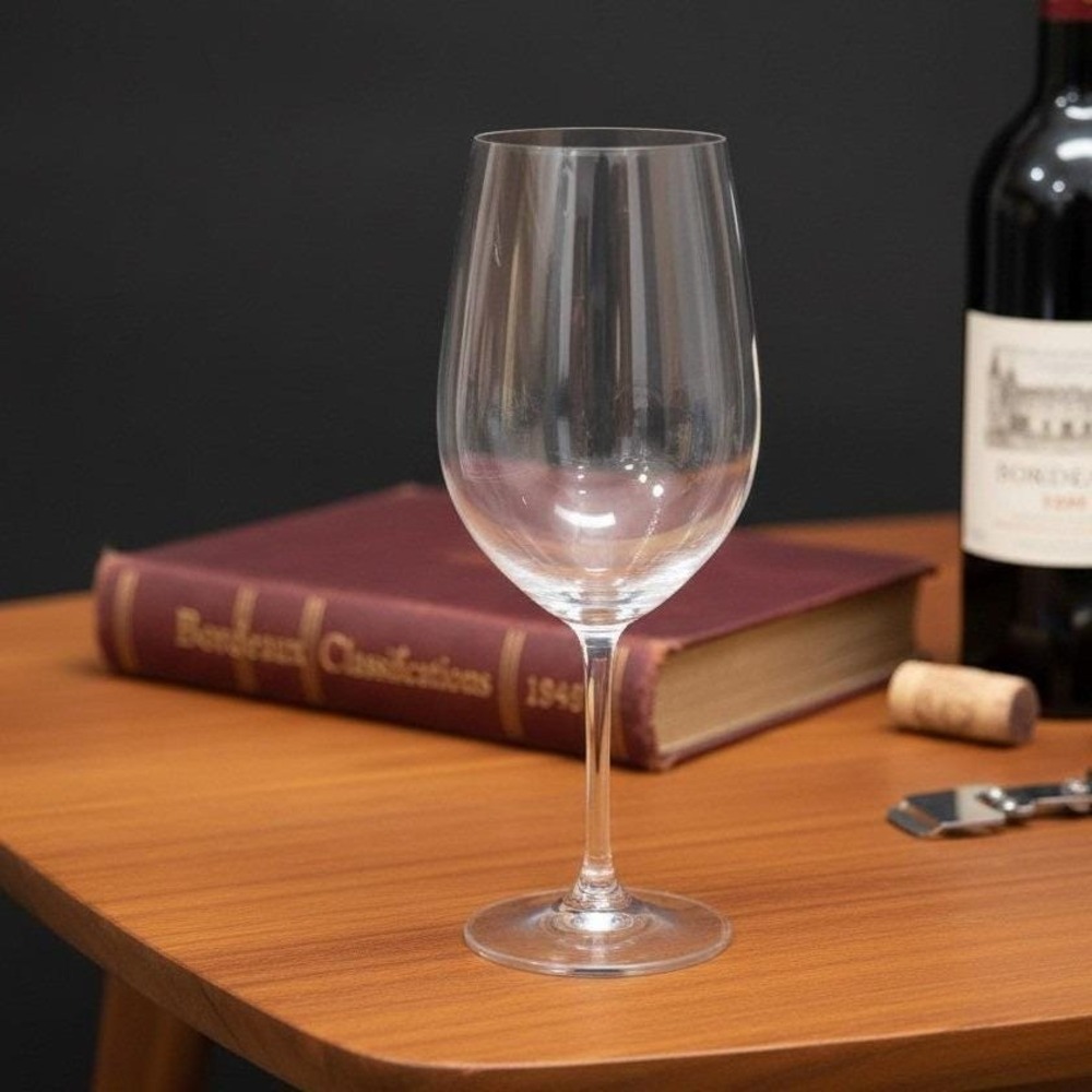 Riedel Crystal Bordeaux Wine Glass, VINUM‎ Collection, Vintage Clear Stemware